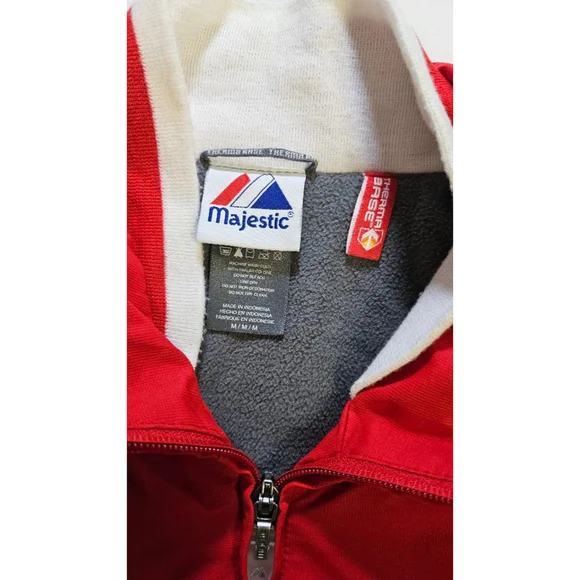 Majestic Braves Coat Size Medium with Therma Base - Picture 9 of 10